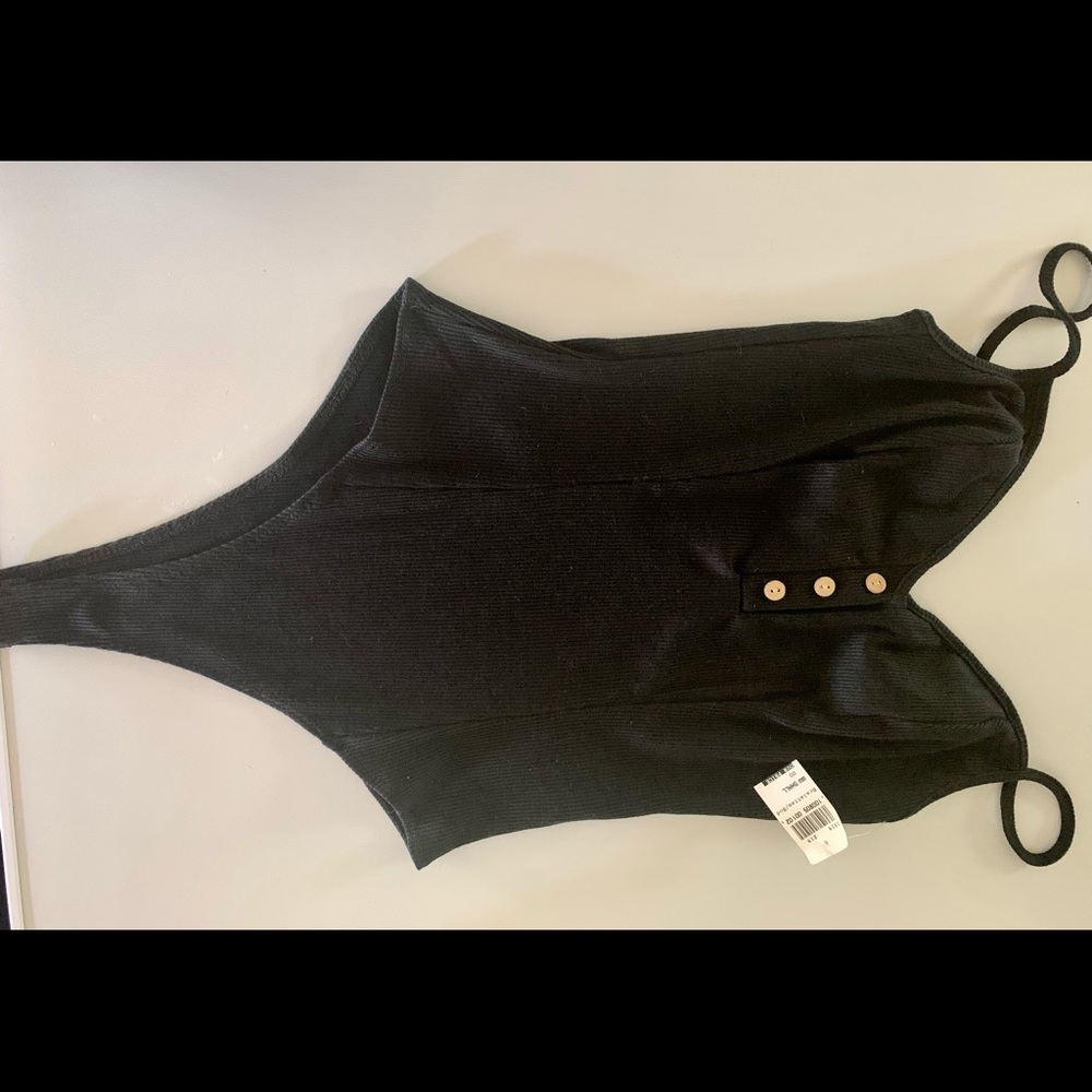 NWT Black Bodysuit.